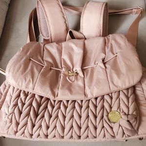Happ Levi diaper bagpack dusty rose